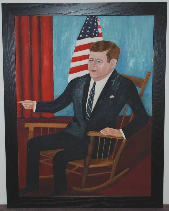 Portrait of John F. Kennedy