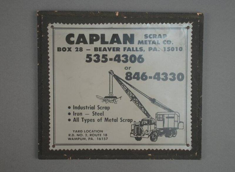 Caplan Scrap Metal Company