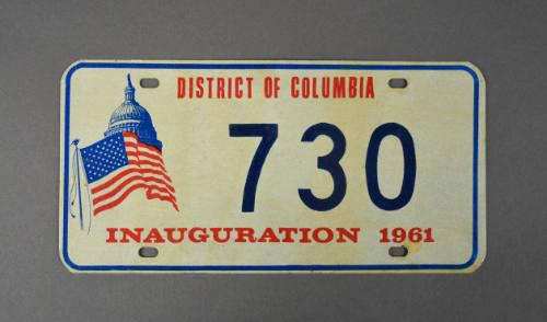 Plate, License