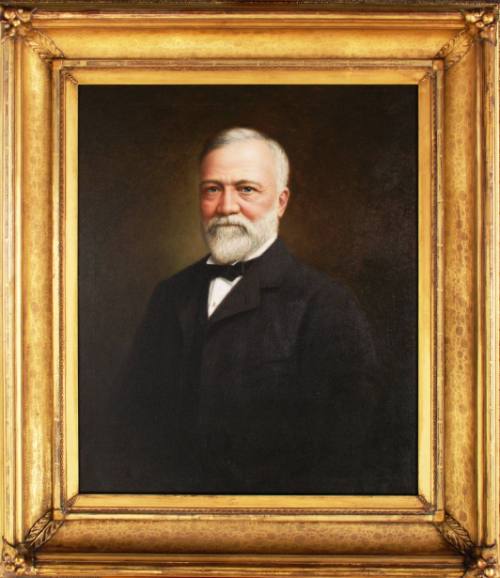 Portrait of Andrew Carnegie