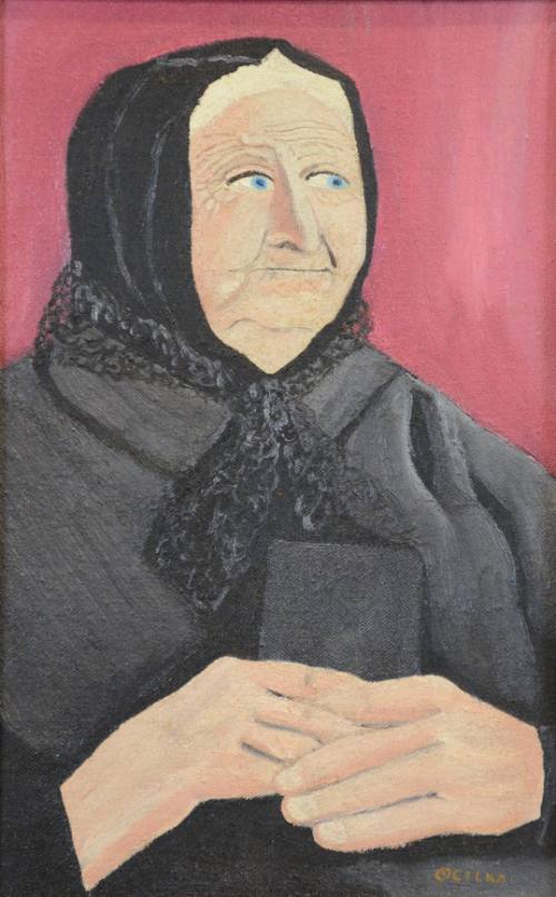 Portrait of an Immigrant Woman